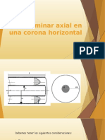 Flujo Laminar Axial en Una Corona Horizontal G4 Modificar