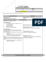 Addition Lesson Plan Template