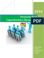 Proyecto Final Capacitacion y Desarrollo