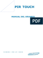 Manual Uso Espirómetro Datospir Touch