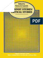 (Language, Discourse, Society) Teresa de Lauretis (Eds.) - Feminist Studies - Critical Studies-Palgrave Macmillan UK (1986)