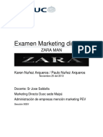 Examen MKT Directo Zara