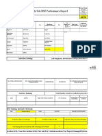 H-F-07 EHS Monthly Performance Report REV#01