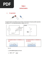 Tema de Capacitores en Circuitos Eléctricos