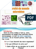 Diversite Du Monde Microbien