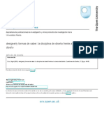 Cross 2001. Design Discipline Vs Design Science - En.es