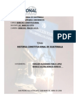 Historia Constitucional de Guatemala