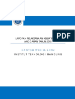 Evaluasi Diri WRRIM LPPM Tahun 2015