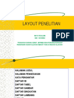 Layout Penelitian