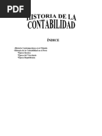 Historia de La Contabilidad