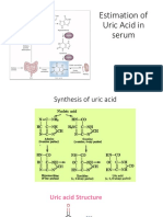 Estimation of Uric Acid in Serum: Amal Alamri