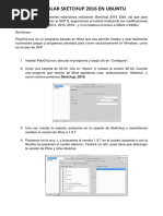 Instalar Sketchup 2016 en Ubuntu