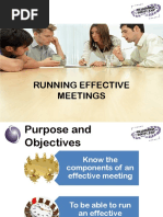 Running Effective Meetings