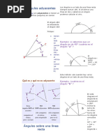 Ángulos Adyacentes