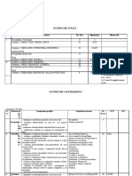 Planificare Anuala+Calendaristica Clasa A VIII-A