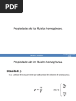 Propiedades de Los Fluidos Homogeneos - Fluidos Teoria