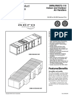 Product Data: 39RN, RW072-110 Indoor and Outdoor Air Handlers