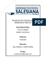 Centrales Hidroelectricas Torres Siguenza