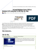 How To Dual Boot and Install Windows Server 2016 On Windows 10 PC Using Boot To VHD Step-By-Step - ITProGuru Blog