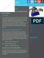 (QUICK START GUIDE) Set Up An Ultrasonic Range Finder On An Arduino