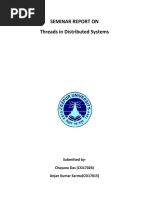 Seminar Report On Threads in Ds