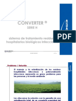 Sistema de Tratamiento de Residuos Hospitalarios Biologicos Infeccionsos