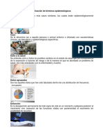 Aplicación de Términos Epidemiológicos