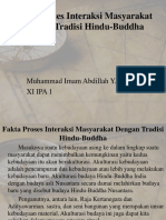 Fakta Proses Interaksi Masyarakat Dengan Tradisi Hindu-Buddha