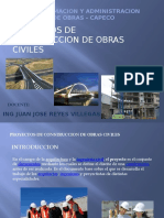 El Proyecto de Construccion Programacion de Obras Capeco