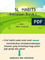 Oral Habits (Blok Pencegahan)