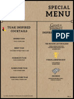 Dark Brown Paper Textured Background Cafe Menu