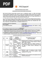 Recruitment of Sales Executives TLs ASM Processing Staff BFSL