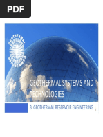 Geothermal Systems and Technologies