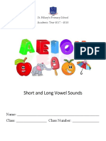 g1 Long and Short Vowel Sounds w6 Onwards