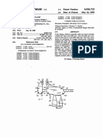 US4926722 Quick-Action Bar Clamp