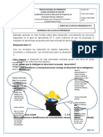 Trbajo Semana 3 Desarrollo de La Inteligencia Emocional en Lo Personal y Laboral