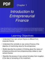 Entrepreneurial Finance