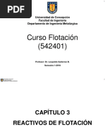 Capitulo 3-Reactivos de Flotacion