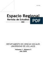 Espacio Regional Vol. I No. 5