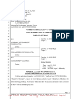 United States Bankruptcy Court Northern District of California Oakland Division