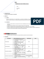 Plan Tutorial Del Aula (Pta)