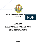 Laporan Sukan Zon Mengkabong