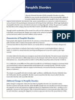 APA DSM 5 Paraphilic Disorders