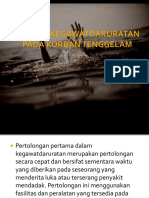 Konsep Kegawatdaruratan Pada Korban Tenggelam