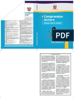 Comprensión Lectora 3 Manual para El Docente de Tercer Grado de Secundaria