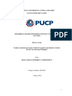 Plan de Accion para Mejorar La Comprensión Lectora