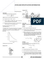 General Application and Specification Information