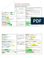 Time Related Active Verb Constructions From The Past To The Future