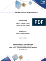 Unidad 3. Estudio Financiero y Evealuación Del Proyecto