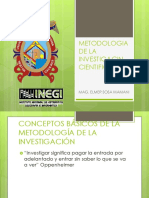 Conceptos Básicos de Metodología de La Investigación